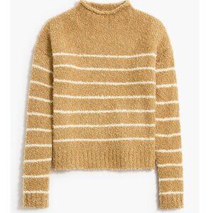 J Crew Striped Bouclé striped Rollneck sweater - XS